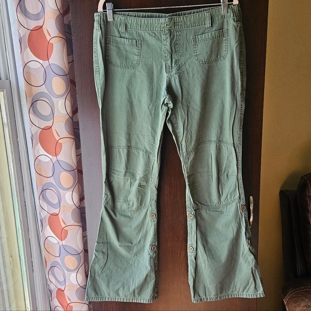 SO Women's Olive Flare Pants Size 13